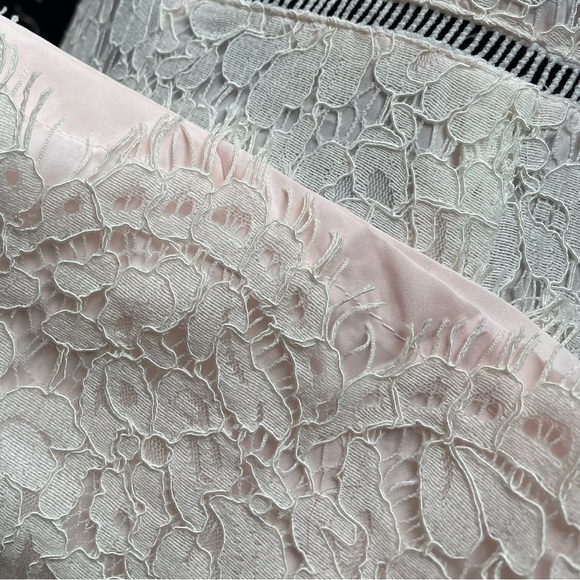 NWOT Ivory Lace Beach Wedding Strappy Jumpsuit, Honeymoon, Vacation, Size Large - Picture 12 of 13